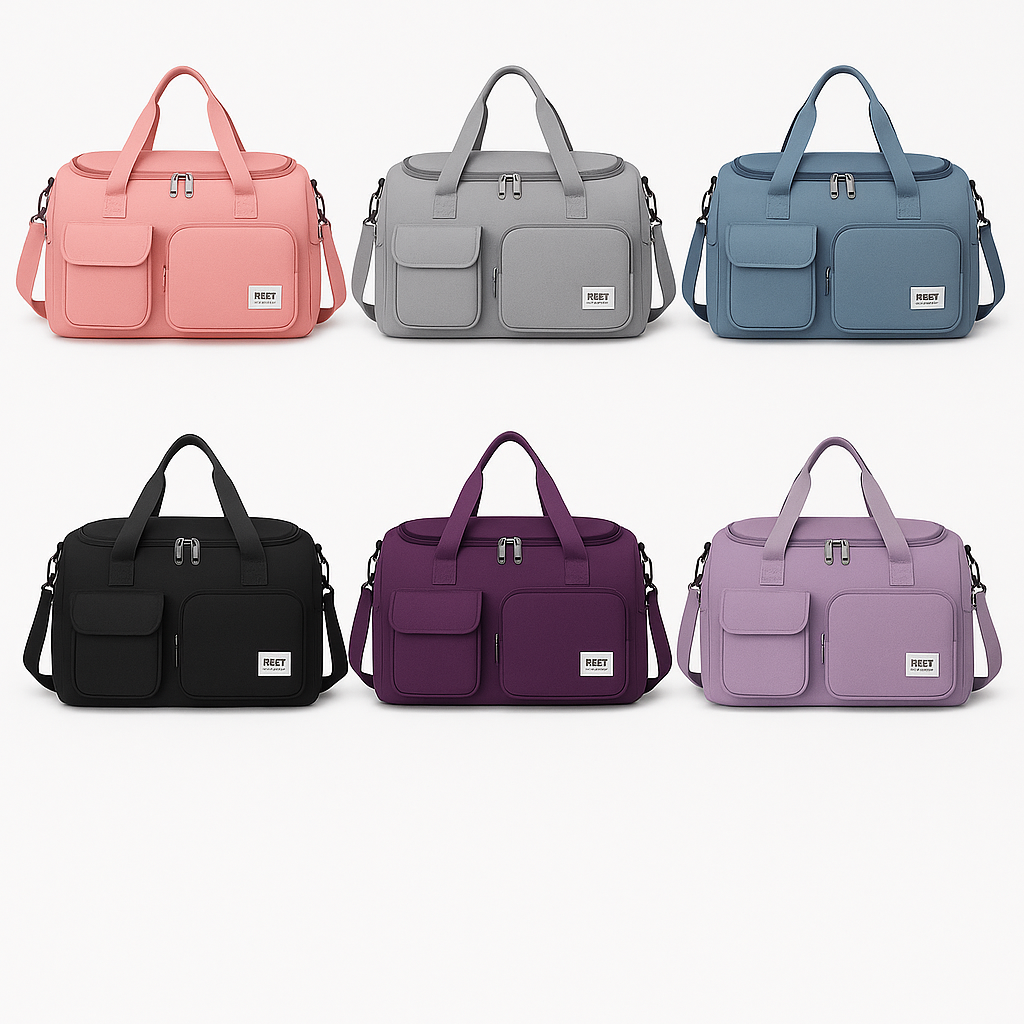 Borsa da Viaggio in Tessuto Oxford 1297– Colori Moderni, Stile Essenziale