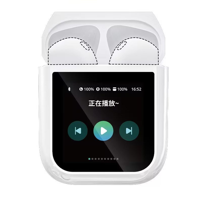 Auricolari Bluetooth B205 – Touch Control, IPX4, Ricarica Type-C (Bianco)