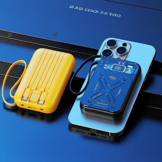 Power Bank YM-943 – Potenza e stile trasparente