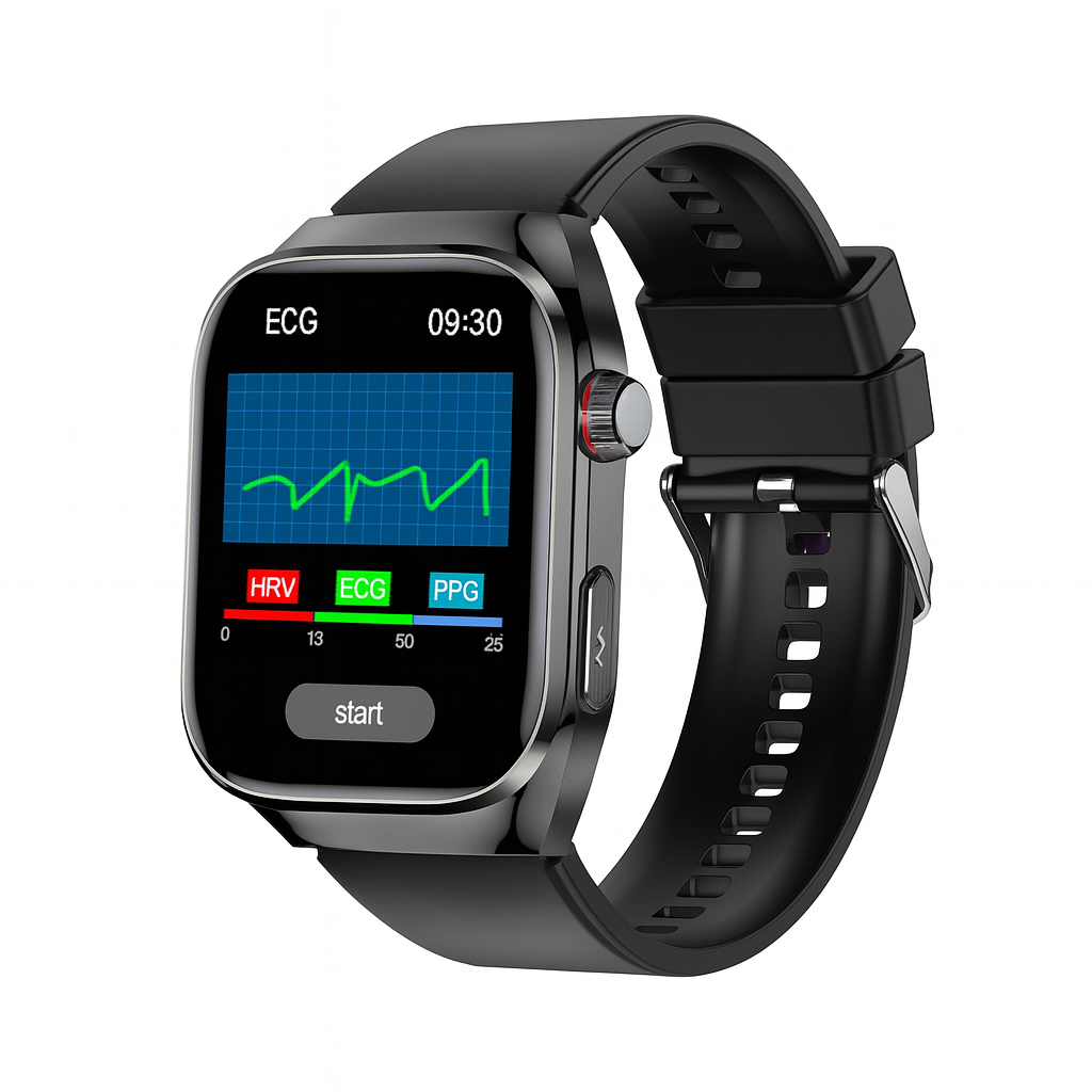 ECG WATCH NERO