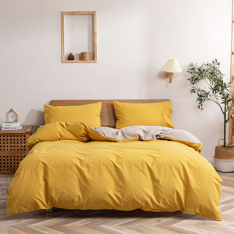 completo giallo senape