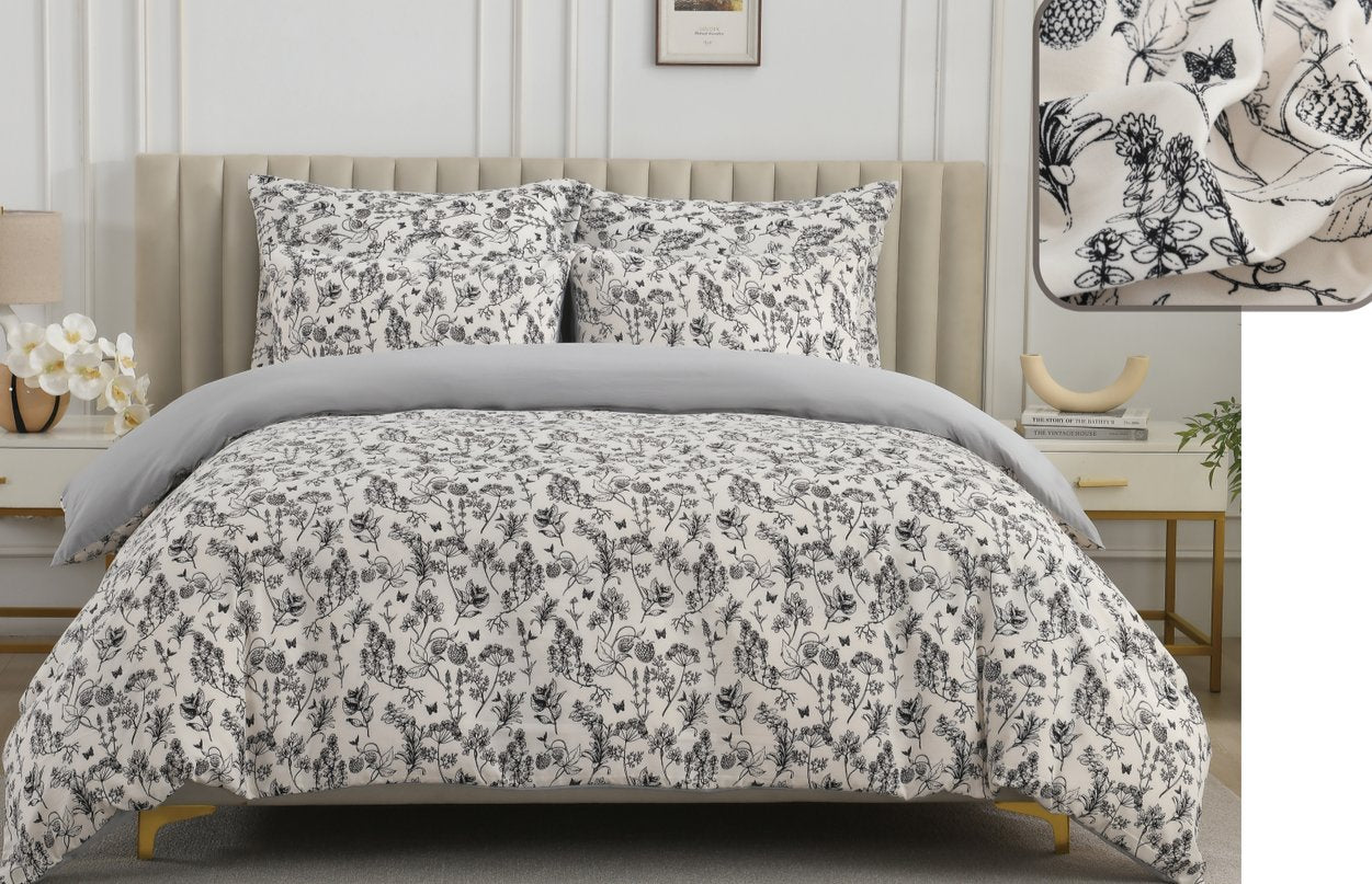 set biancheria botanica chic