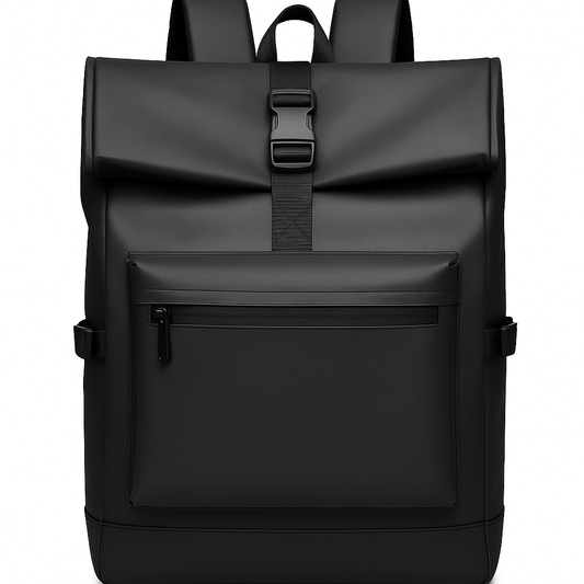 zaino nero minimal