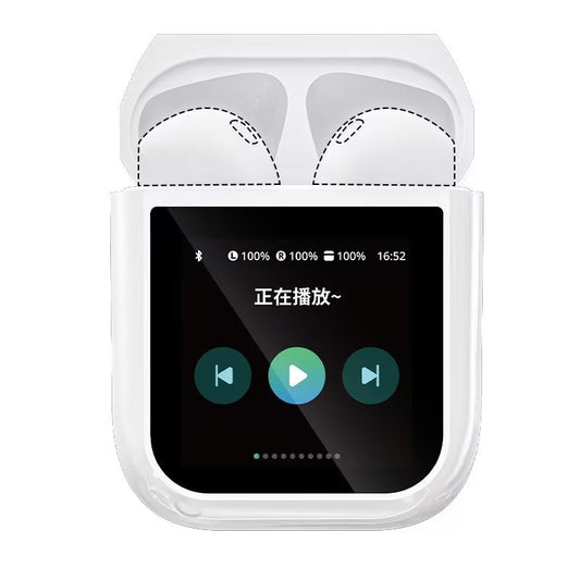Auricolari Bluetooth B205 – Touch Control, IPX4, Ricarica Type-C (Bianco)