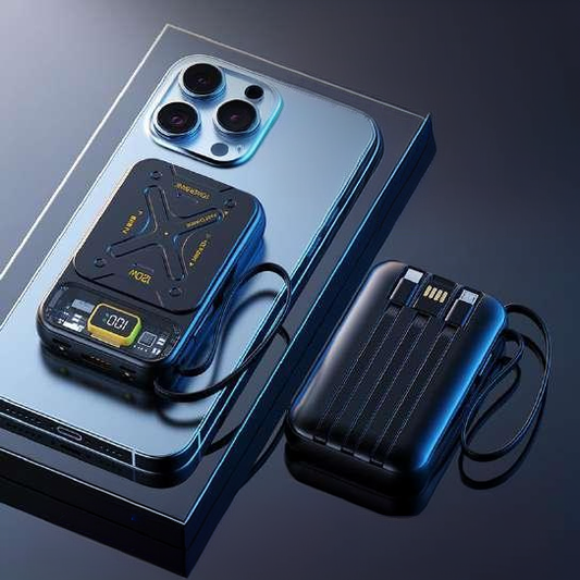 Power Bank YM-943  – Potenza e stile trasparente