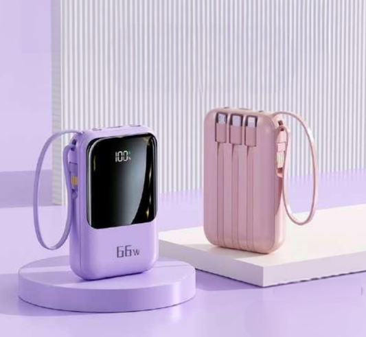 Powerbank carica cellulare rosa-viola 467