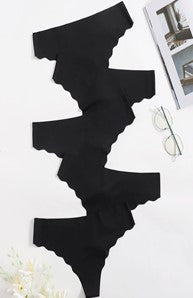 5 slip da donna in microfibra-confort e vestibilità perfetta-