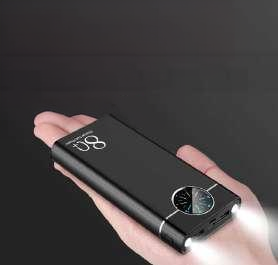 Power Bank 20.000 mAh in Lega di Alluminio con Display Digitale – Modello YM-280
